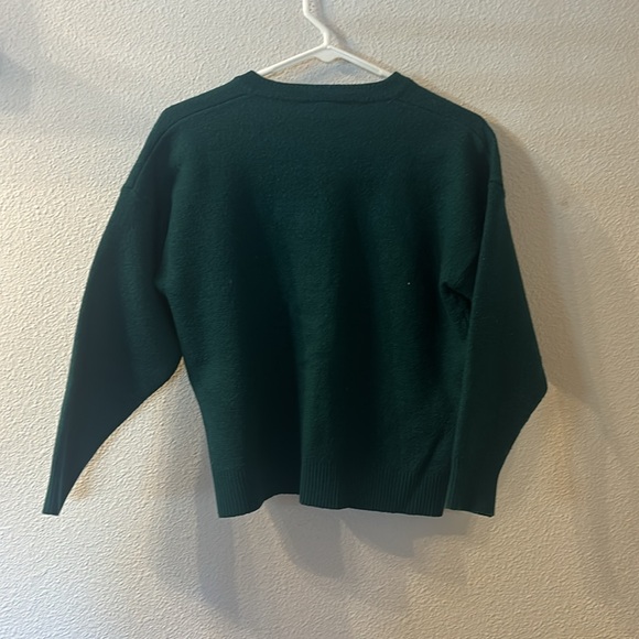 Castle of Ireland green button down cardigan size 42(medium) - Picture 5 of 5